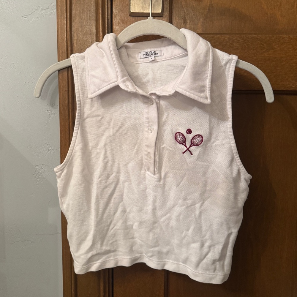 Revolve Tennis Club Polo Tank Top
